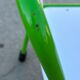 Green tubular children's chair 60 years;