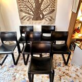 Set of six Mattéo Grassi chairs