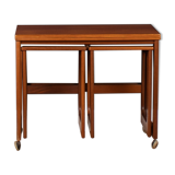 Retro Teak 1960s Mcintosh Nest Of 3 Tables Coffee Tables