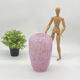 Glass paste vase, La Rochere, vintage, glassware, pink,