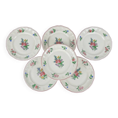 Set of 6 dessert plates KG Lunéville – model Réverbère