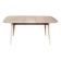 Renovated Scandinavian extendable dining table in teak and veneer from 1980.