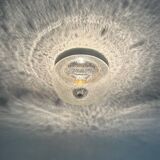 Transparent bubble glass ceiling lamp by peill & putzler, 1970s