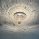 Transparent bubble glass ceiling lamp by peill & putzler, 1970s