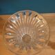 Moulded crystal glass vase dp 012310