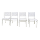 4 chaises tressées triconfort, circa 1970