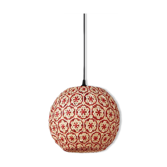 Lumière de bambou rouge