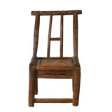 Haizi – Antique Chinese children's chair in willow no. 2