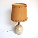 Ceramic and jute lamp