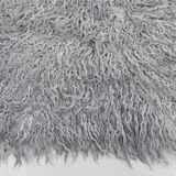 8x10 wool handmade gray kilim rug 253x300cm