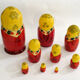 Set of 9 matryoshkas / Russian dolls