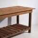 Antique solid wood kitchen island (c.1920) #5