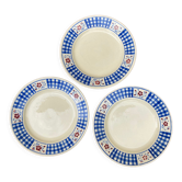 Three Digoin Gerardmer dessert plates
