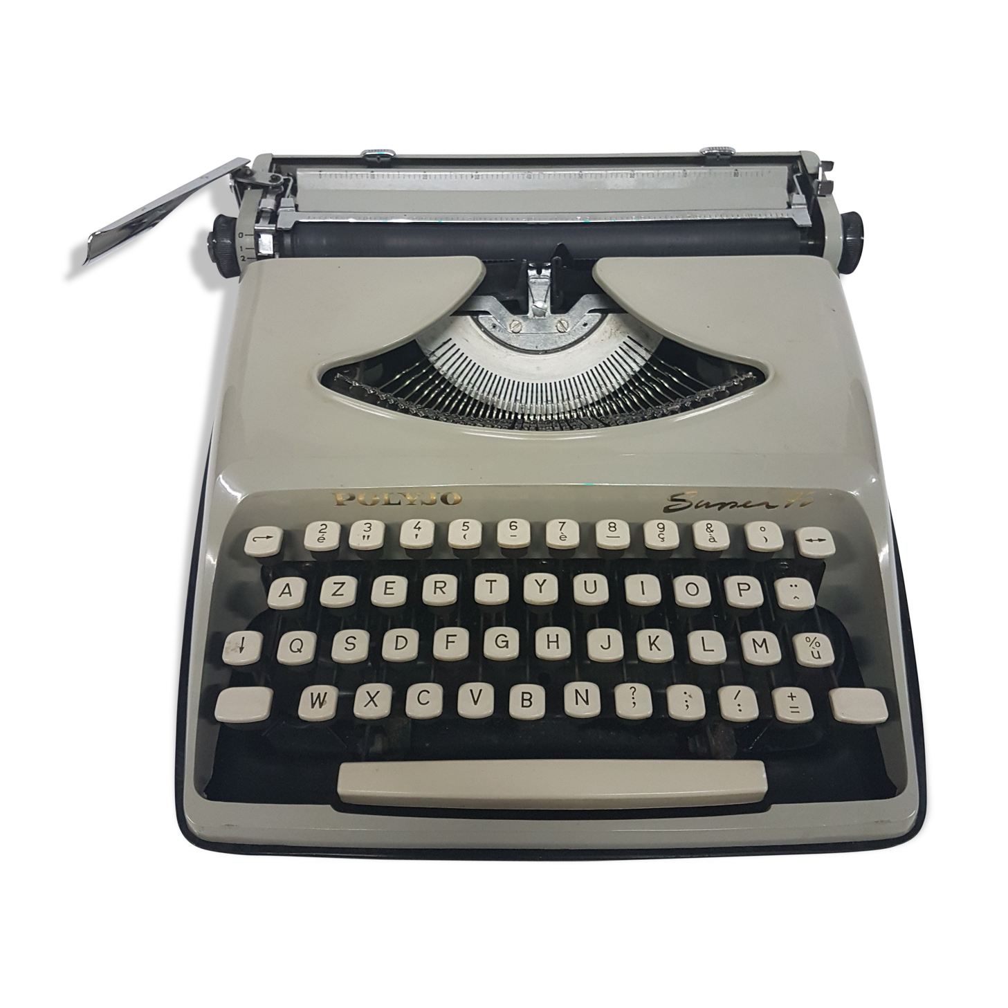 Portable Polyjo Super 75 typewriter