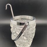 Ice bucket with handle and spoon