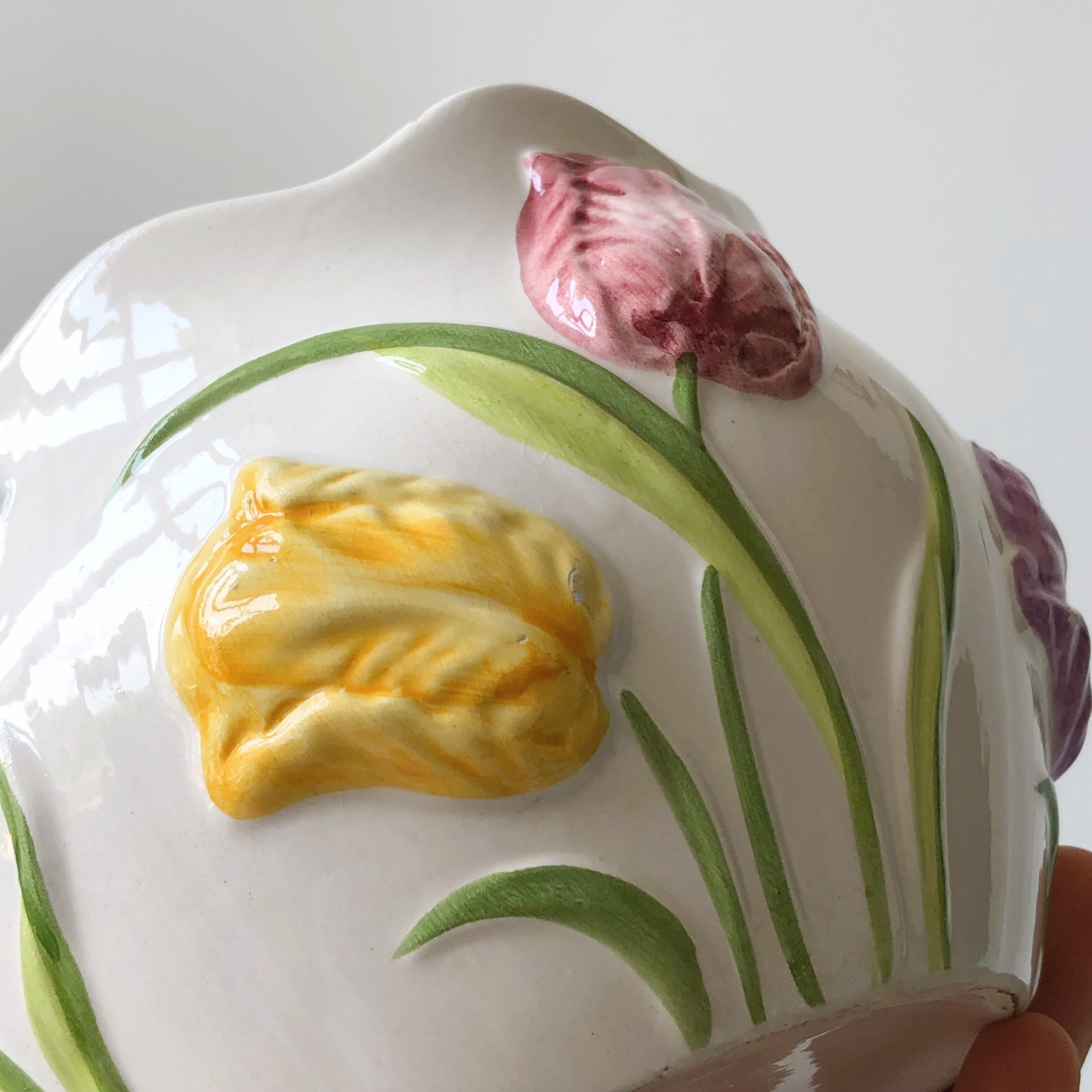 Ceramic pot cover