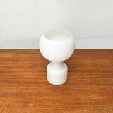 Vintage minimalist glass table lamp from the space age by Jean Paul Edmonds Alt for Philips, 1970s.