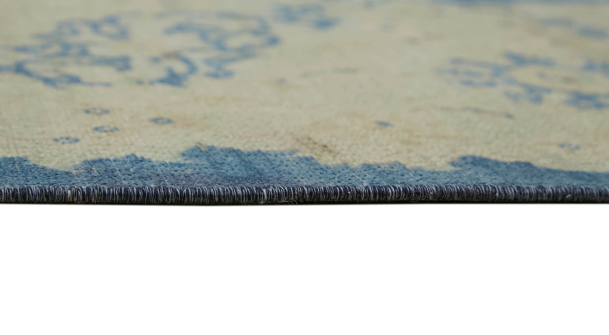 Handmade oriental contemporary 1980s 295 cm x 385 cm beige wool carpet
