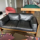 Set of 3-seater, 2-seater and 1-armchair sofas, Knoll Bastiano model,