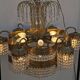 Lustre vintage mid century, Hollywood Regency
