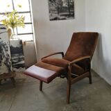 Scandinavian armchair with vintage "relax"
