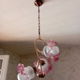 Opaline chandelier