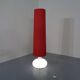Floor lamp with illuminated glass stand from Doria Leuchten, 1960s.