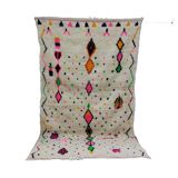 Handmade wool Berber rug 247 X 140 CM