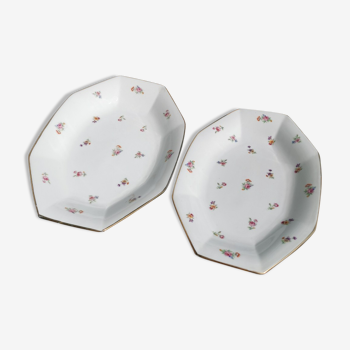 Porcelain serving dishes