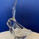 Glass rabbit cup Art Vannes france