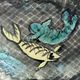 Decorative fish plate signed