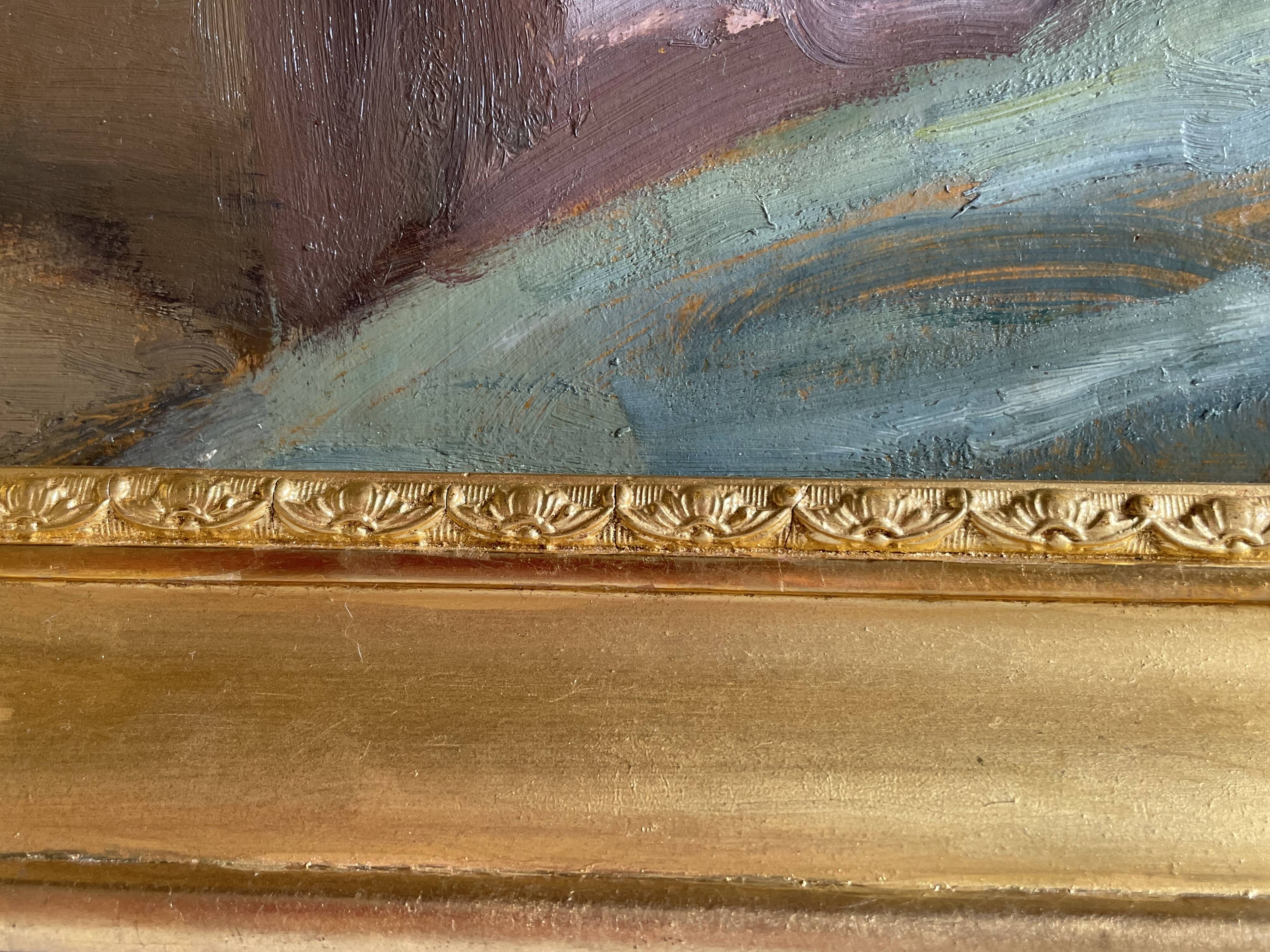 Still life with cyclamens