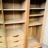 1950 compass foot cabinet