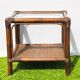 Table basse en bambou, 1970