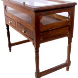 Antique Burmese teak jeweller's console