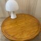 Round Pine Coffee Table in the style of Charlotte Perriand for Les Arcs,