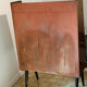 Bahut secretary wood laqué 70s