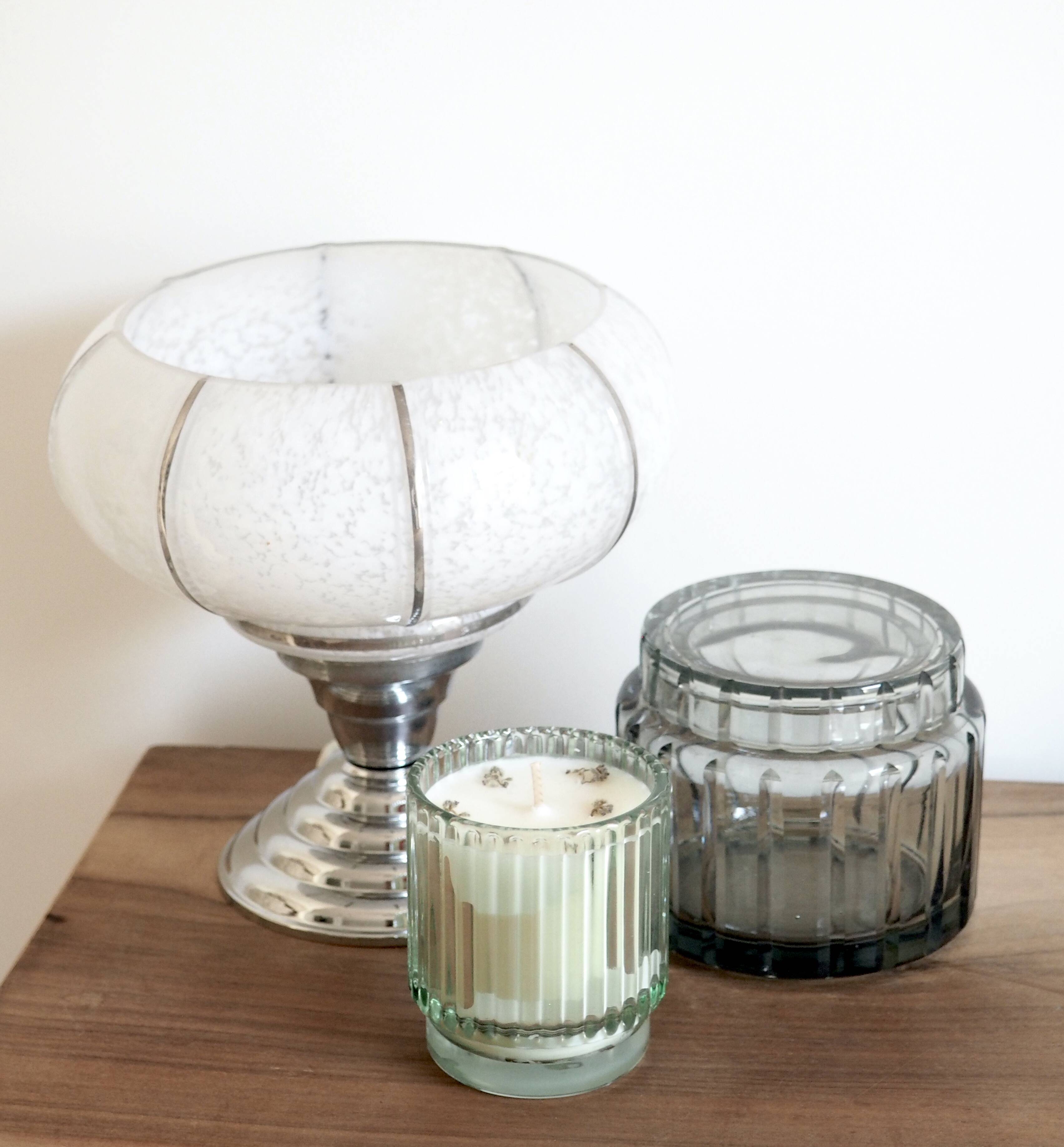 Clichy glass lamp