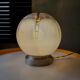 Vintage Murano table lamp with Mazzega lamp in glaze and silvered glass.