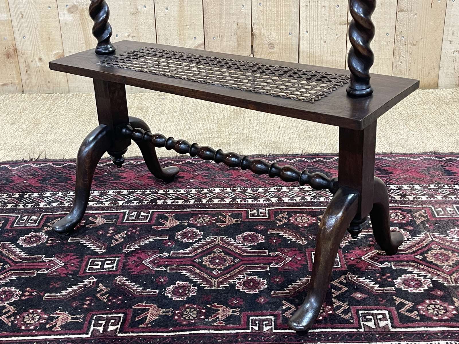 English partition furniture in oak, early 20th century
