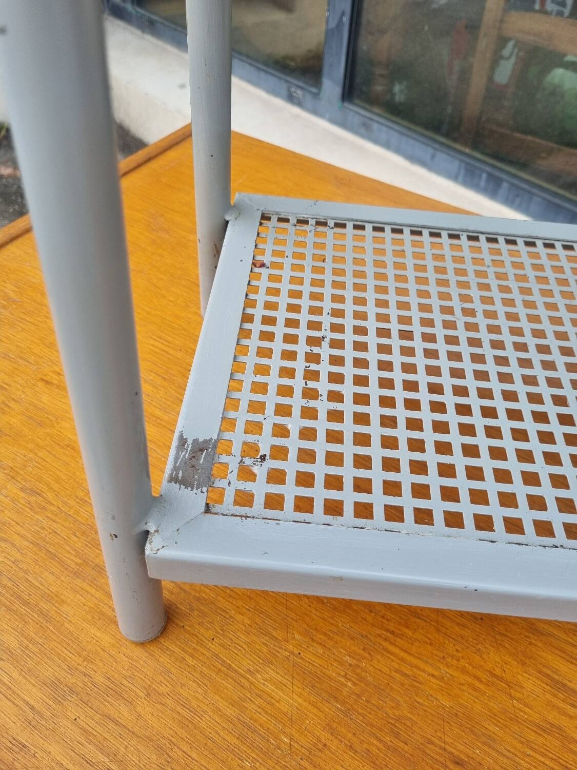 Antique Small Vintage Modernist Bedside Table