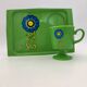 Vintage tea tray and cup, Made in Japan Boeki,1970s