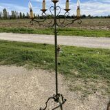 Wrought iron floor lamp 1960