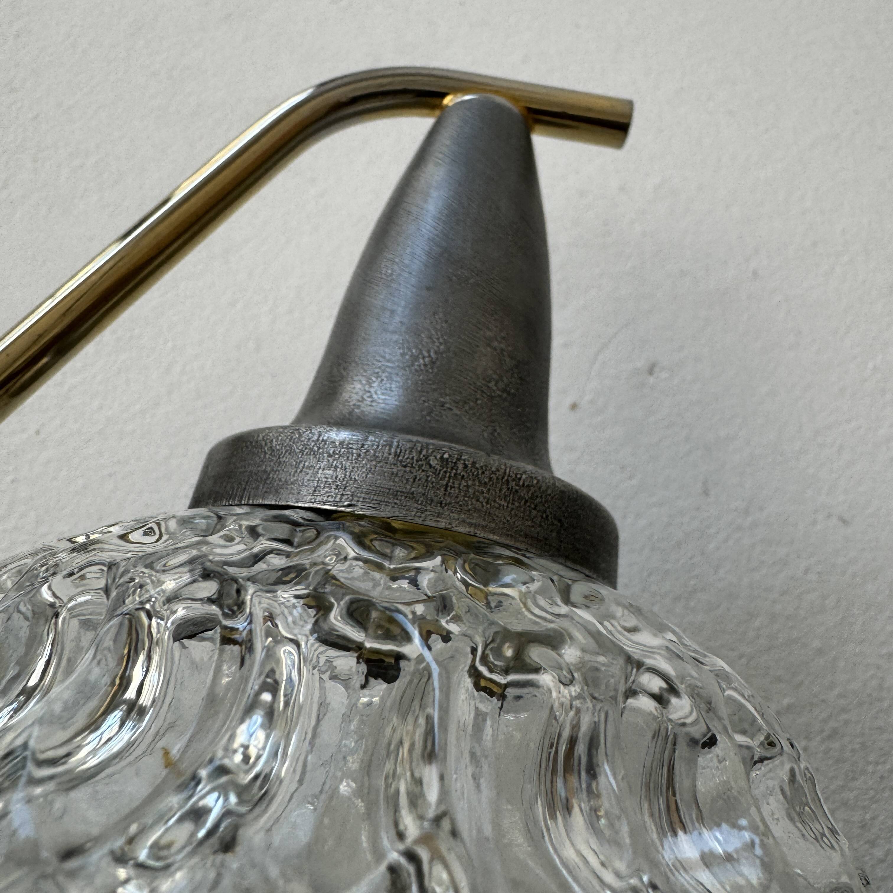 Pair of old vintage wall lights 1950