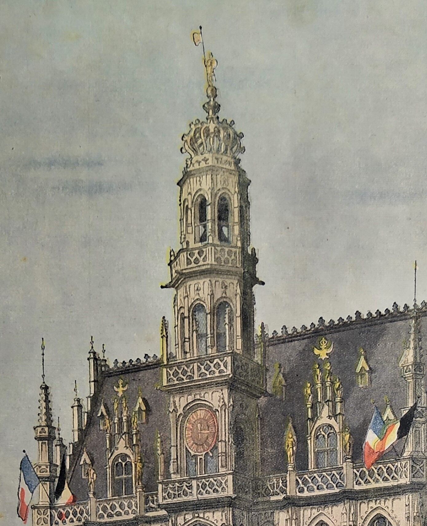 Exposition de 1900 " Le Pavillon de la Belgique "