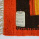 1960s Small Polish Wool Rug 132x51cm