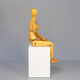 Live-size articulated wooden artist model mannequin