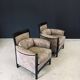 Postmodern Peggy Lounge Chairs by Umberto Asnago for Giorgetti, Italy, 1980s, Set of 2