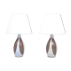 Pair of Danish Midcentury Ceramic Table Lamps by Michael Andersen