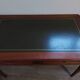 Grange desk in solid wood – green leather – louis xvi style